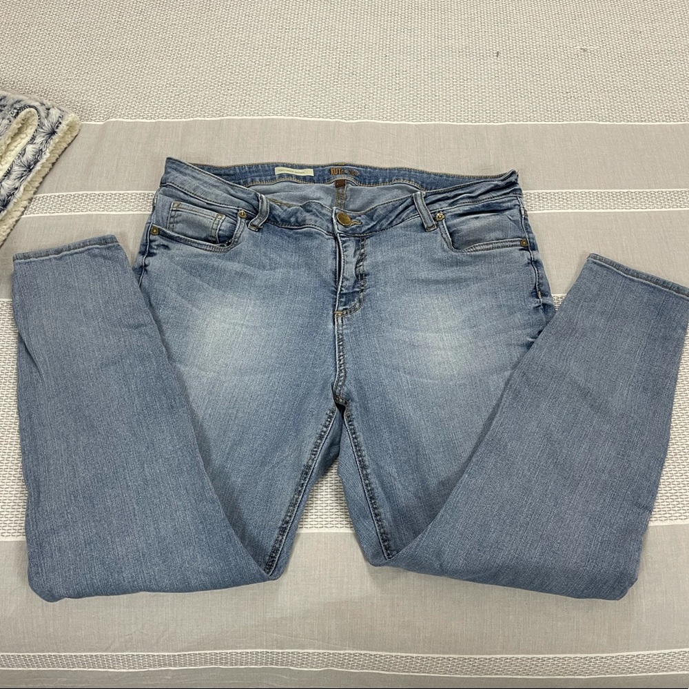 Kut from the Kloth brand high-rise skinny jeans